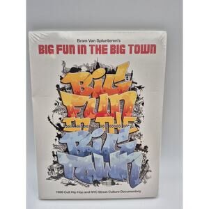Big Fun In The Big Town DVD 80s Hip-hop Rap Documentary 1986 New Sealed READ